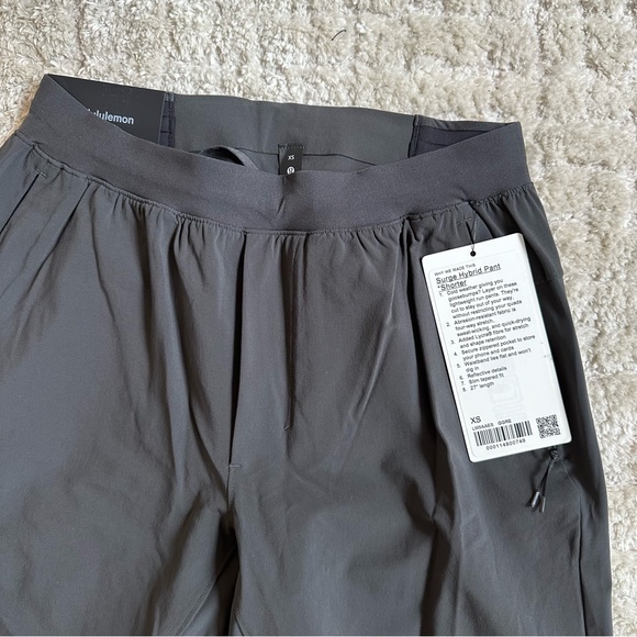 *Shorter Lululemon Surge Hybrid Pant - Graphite Grey - Picture 5 of 5